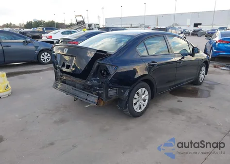 2012 Honda Civic Lx z USA, uszkodzony, nr VIN 19XFB2F52CE038019